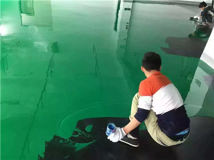 黄石下面给你一份环氧地坪漆施工的完整流程